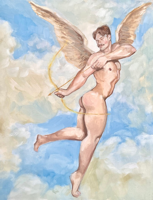 Cupid Oil Painting